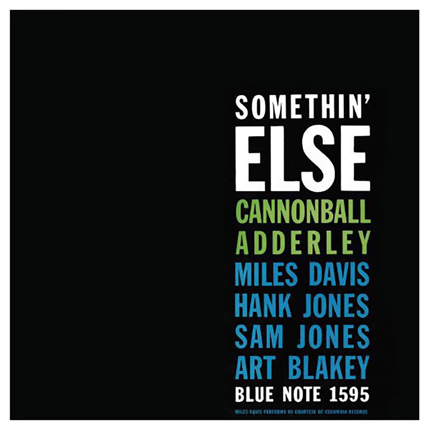 Cannonball Adderley - Somethin Else - Vinyl Merchandise - Zavvi UK