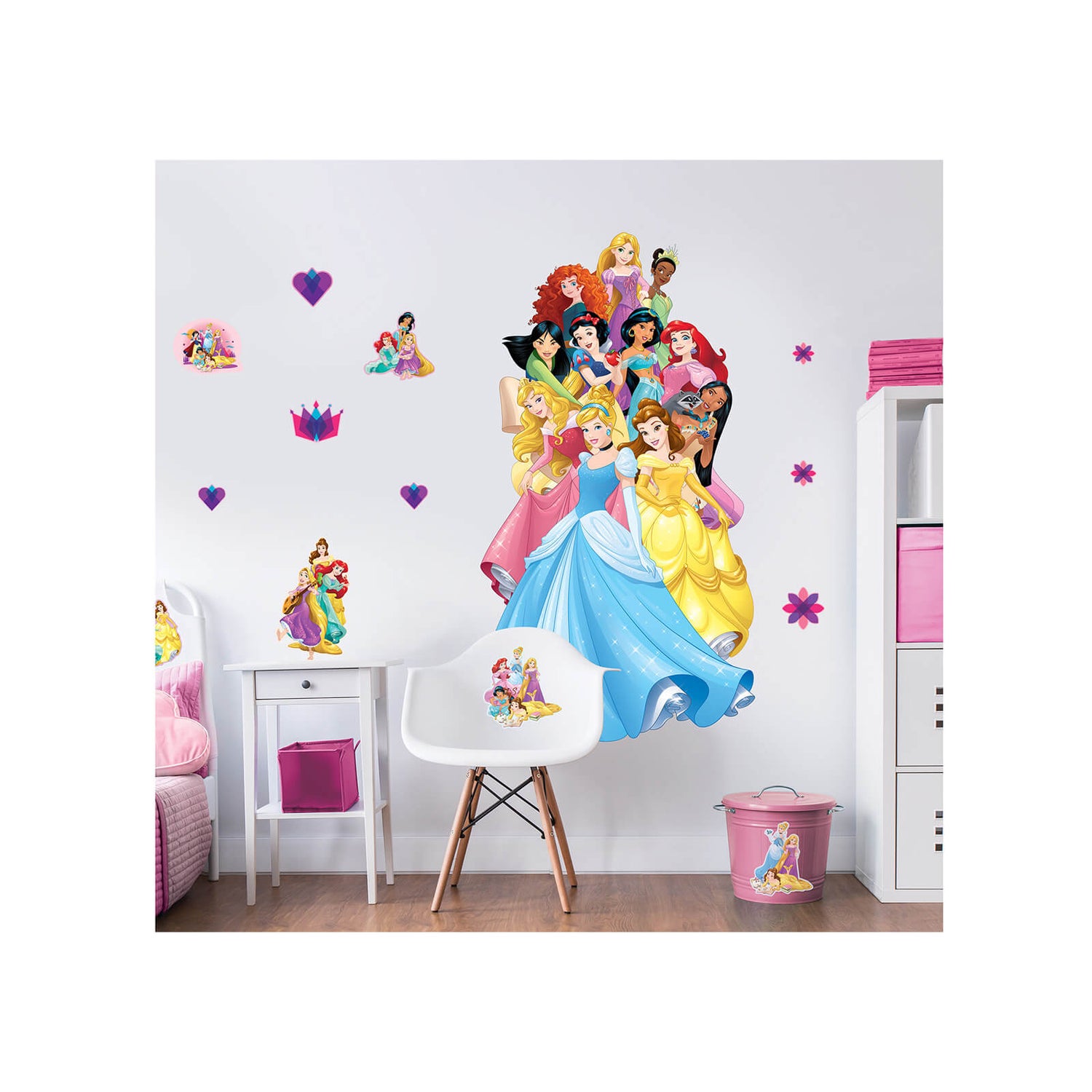 Walltastic Disney Princess Large Character Sticker Homeware - Zavvi US, image size:1500x1500