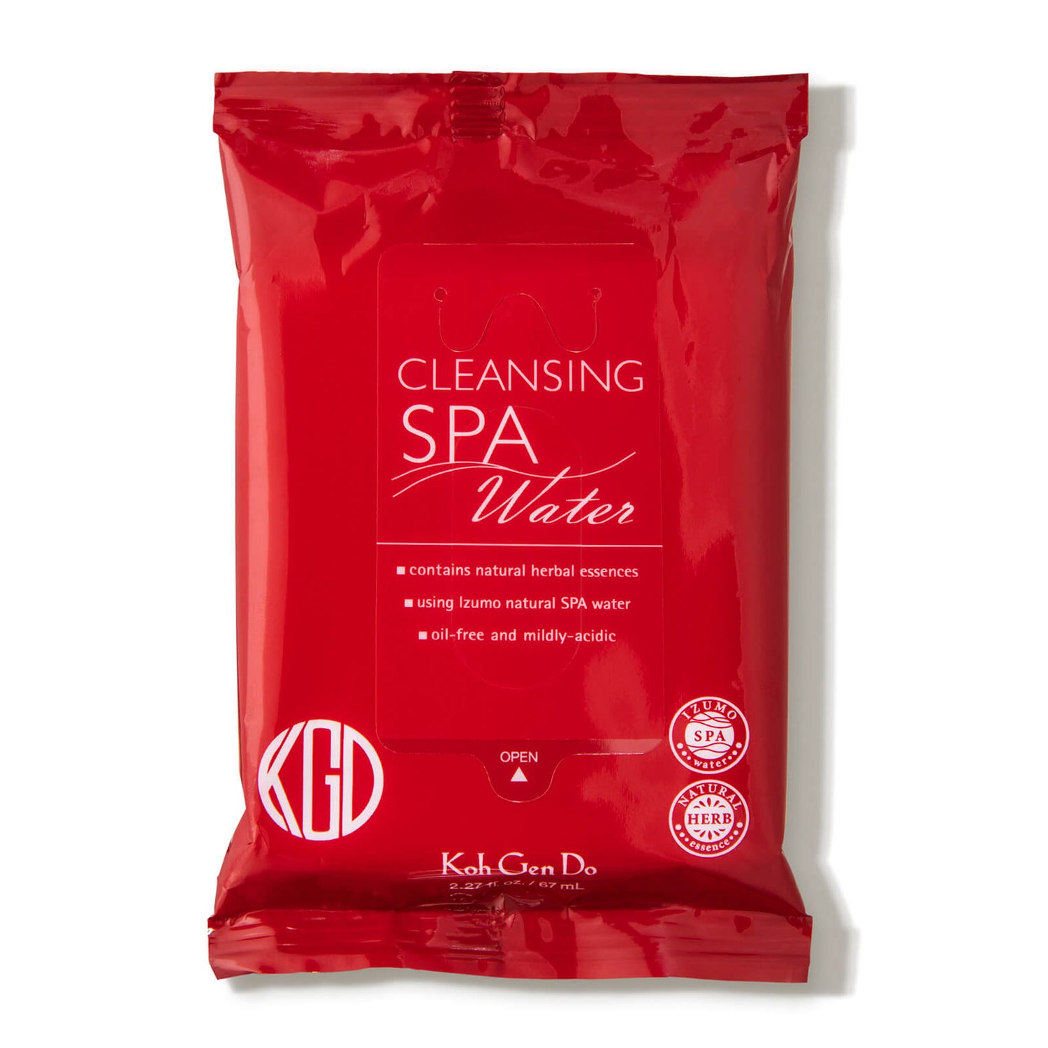 Koh Gen Do Spa Cleansing Water Cloth 1 Pack LOOKFANTASTIC