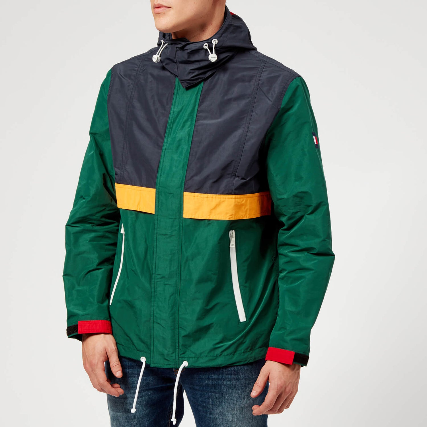 Tommy hilfiger jacket colorblock top