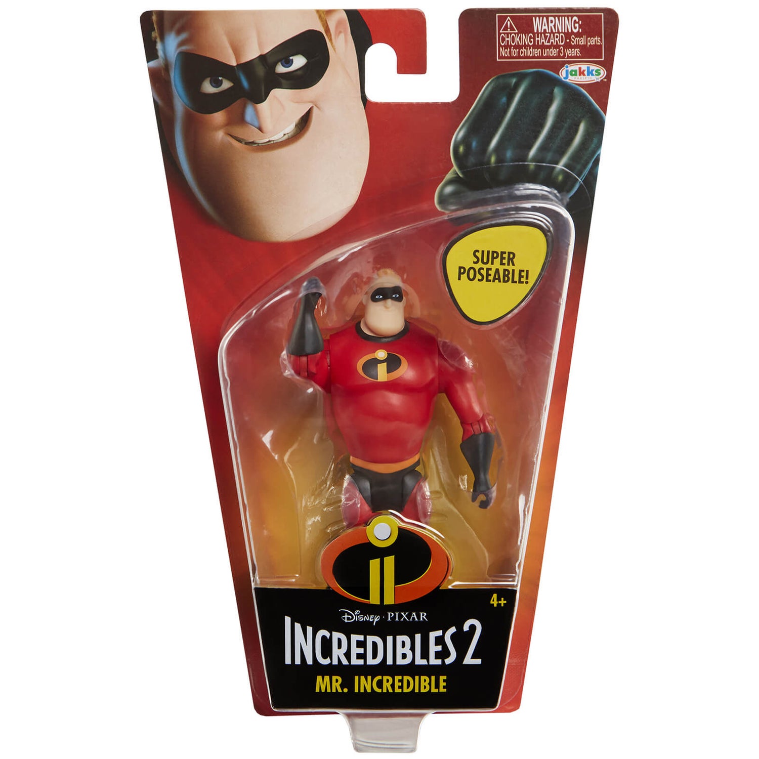 Jakks Pacific Disney Incredibles Inch Basic Figures Toys