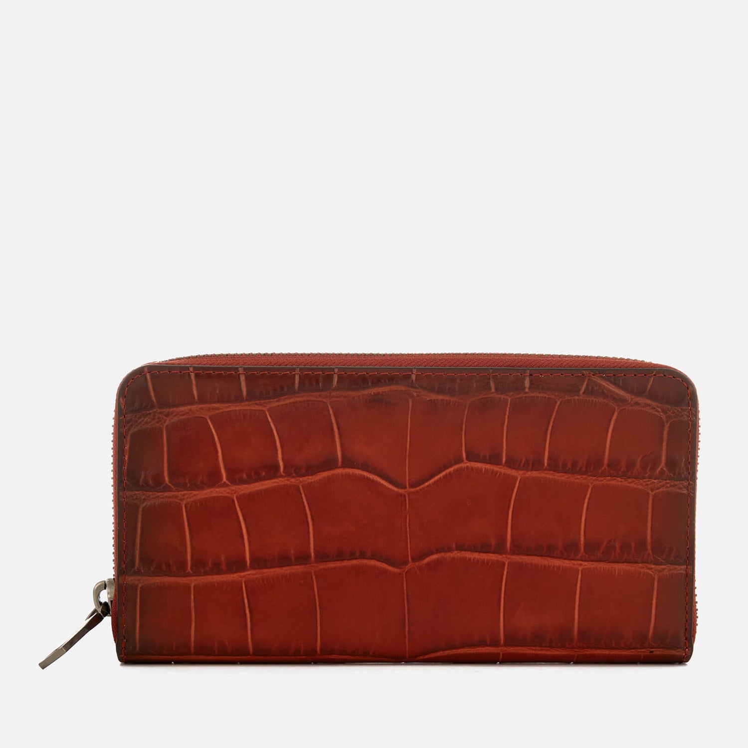 coach terracotta wallet