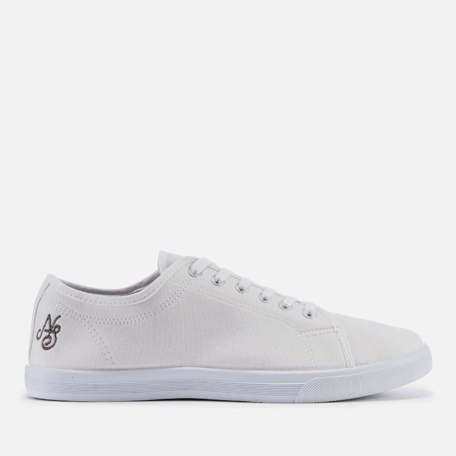 Native Shore Men s Coast Plimsolls White Mens Footwear Zavvi UK