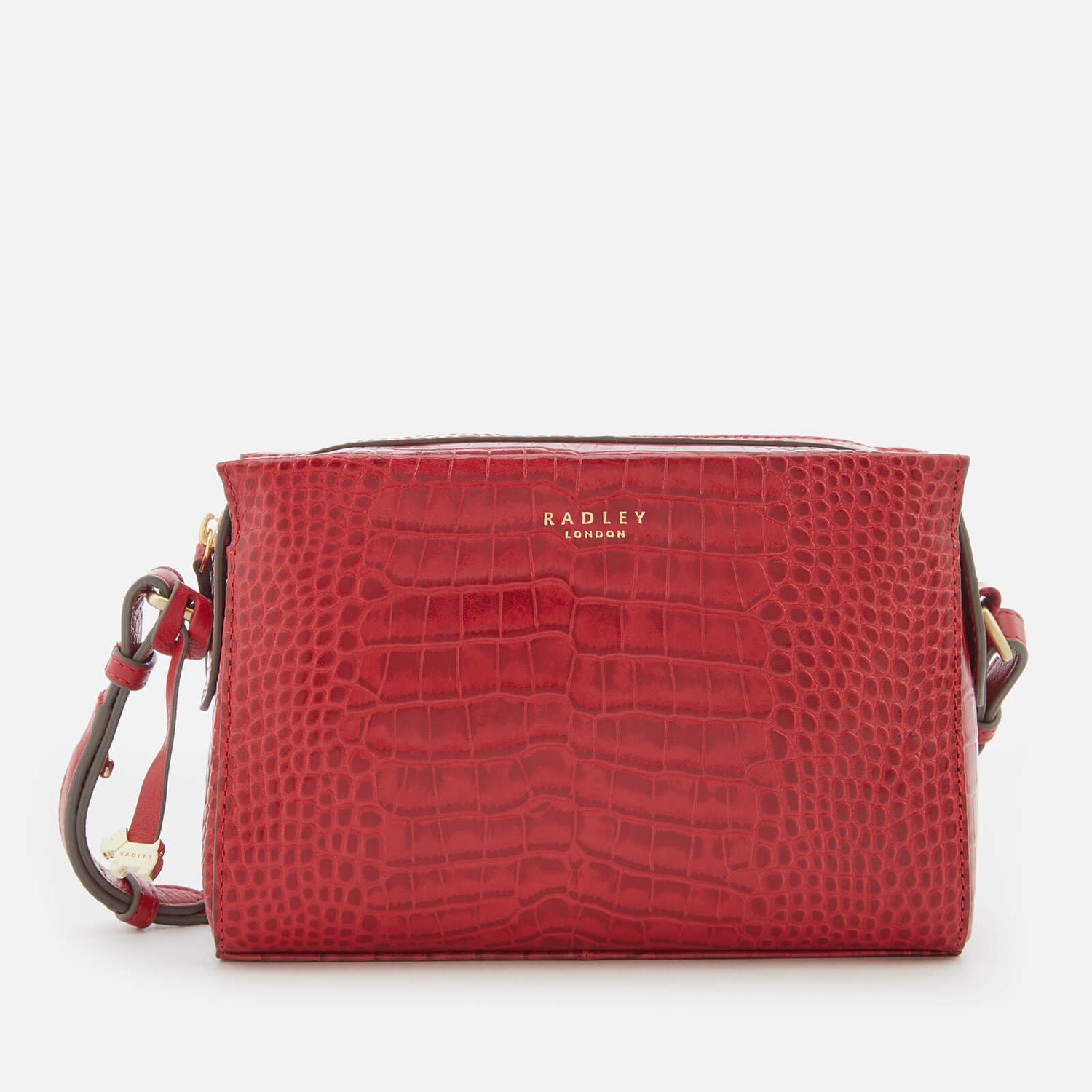 Radley Women s Abbotsford House Small Cross Body Bag Ziptop Claret Fauxcroc