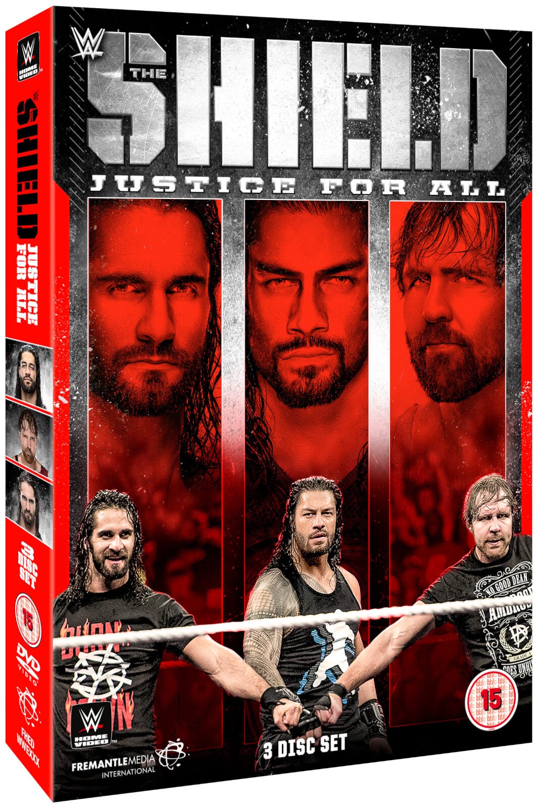 WWE: The Shield - Justice For All DVD - Zavvi UK