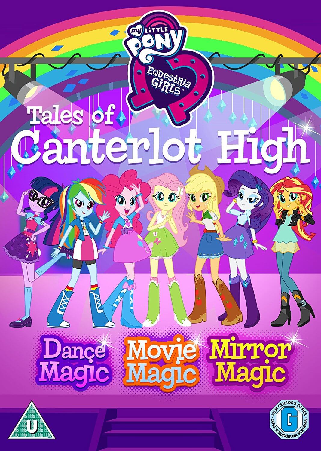 MLP Equestria Girls Tales of Canterlot High DVD Zavvi UK