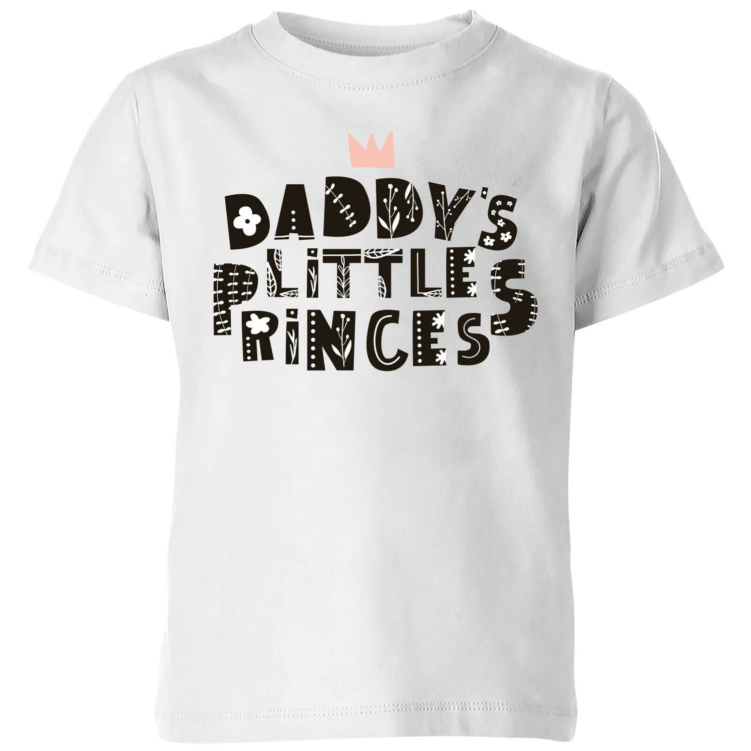 My Little Rascal Daddy s Little Princess Kids T Shirt White
