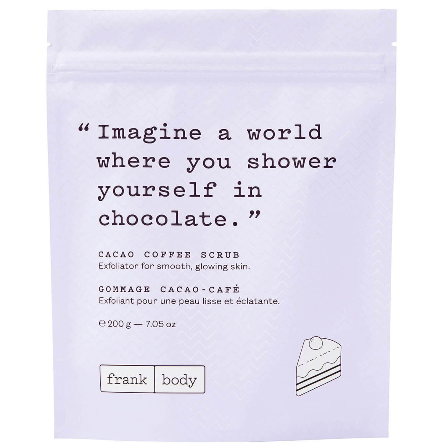 Frank Body Cacao Coffee Scrub 200g LOOKFANTASTIC