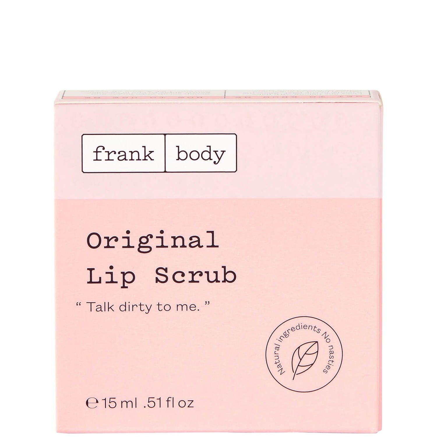 Frank Body Lip Scrub 15ml LOOKFANTASTIC