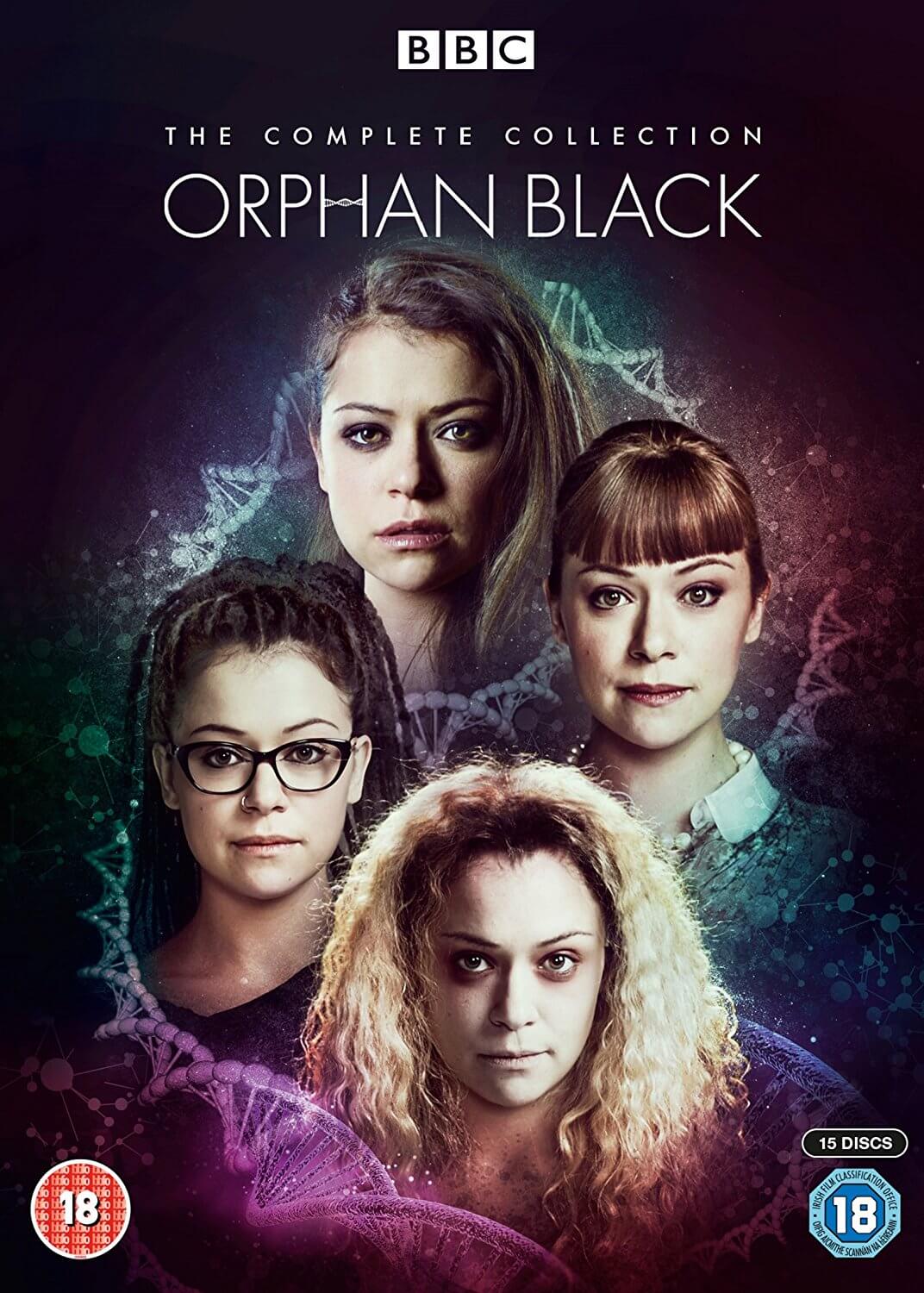 Orphan Black The Complete Boxset DVD Zavvi UK