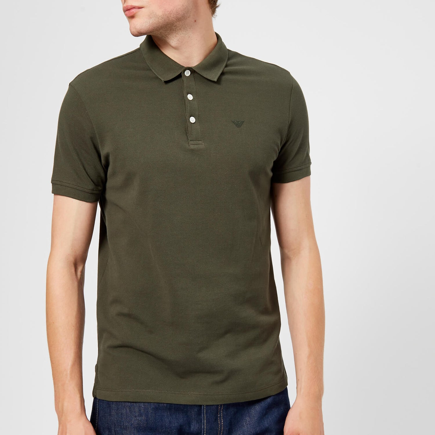 Polo armani verde online
