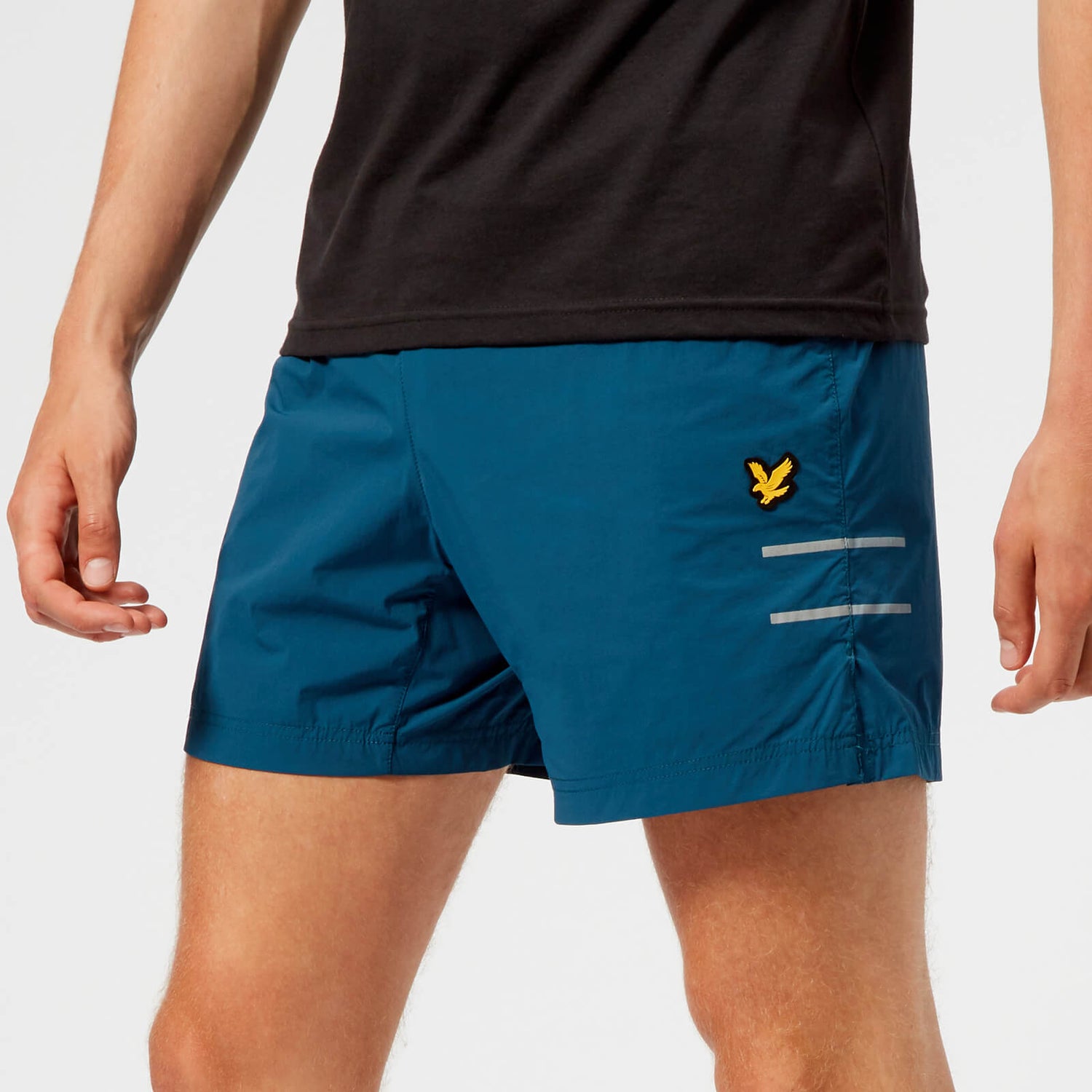 Lyle Scott Sportswear Men s Ultra Light Running Shorts Patrol Blue TheHut