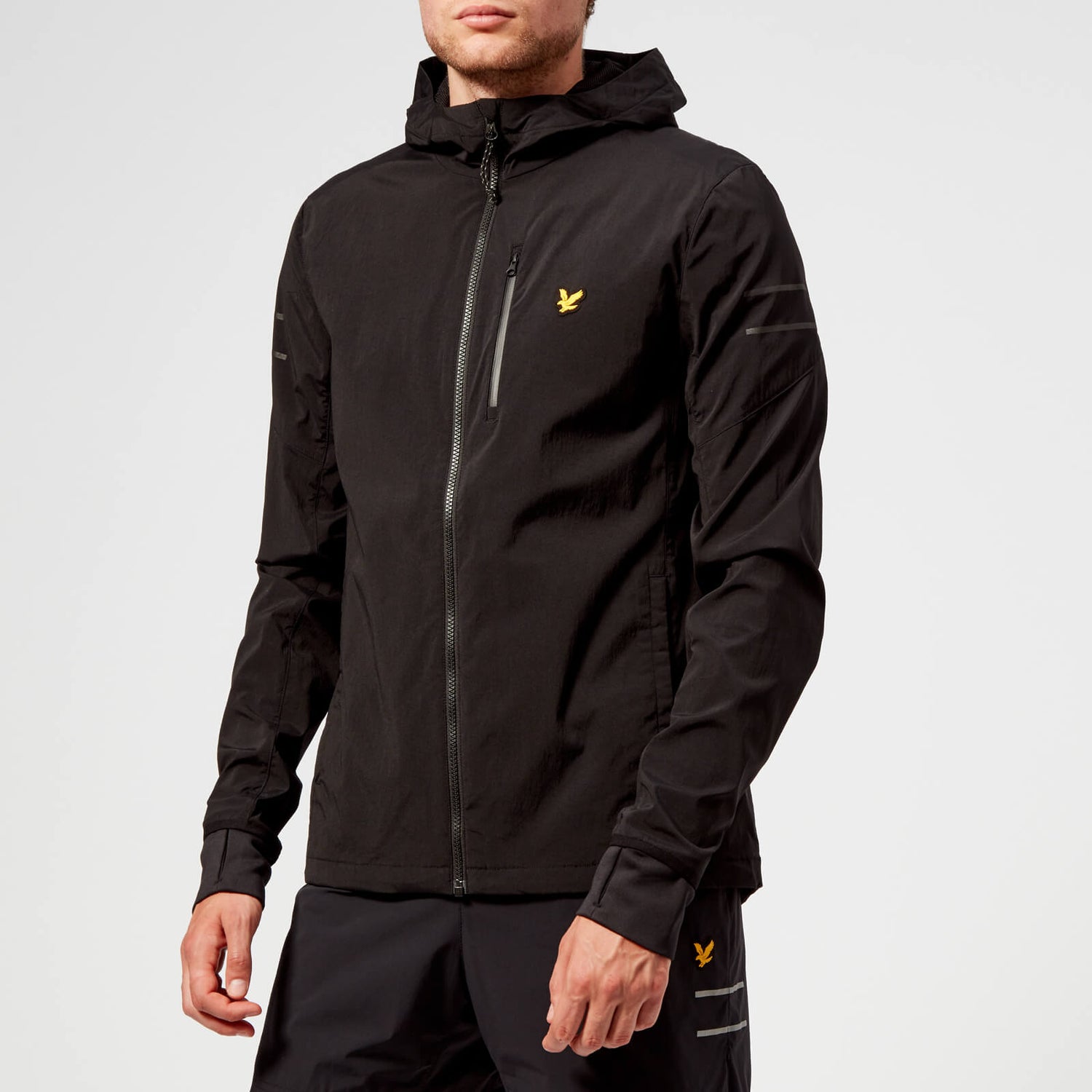 Lyle Scott Sportswear Men s Ultra Tech Run Jacket True Black