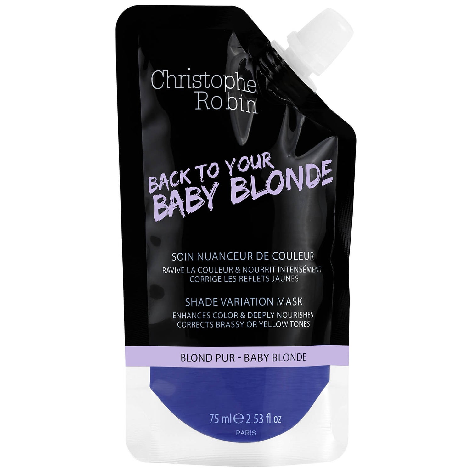 Christophe Robin Shade Variation Mask - Baby Blonde Pocket