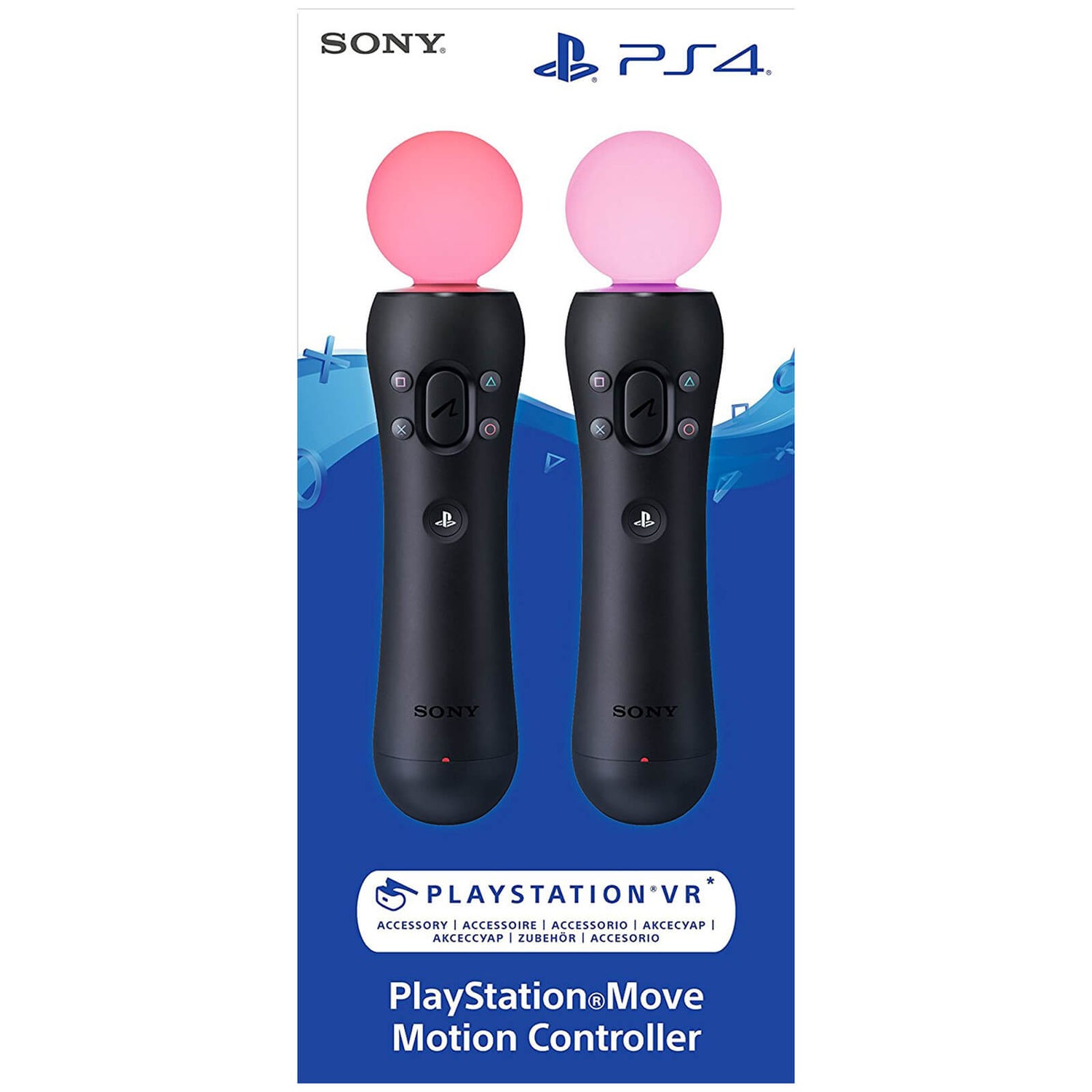 Sony Playstation Move Motion Controller - Twin Pack (PSVR) Accessories Zavvi US