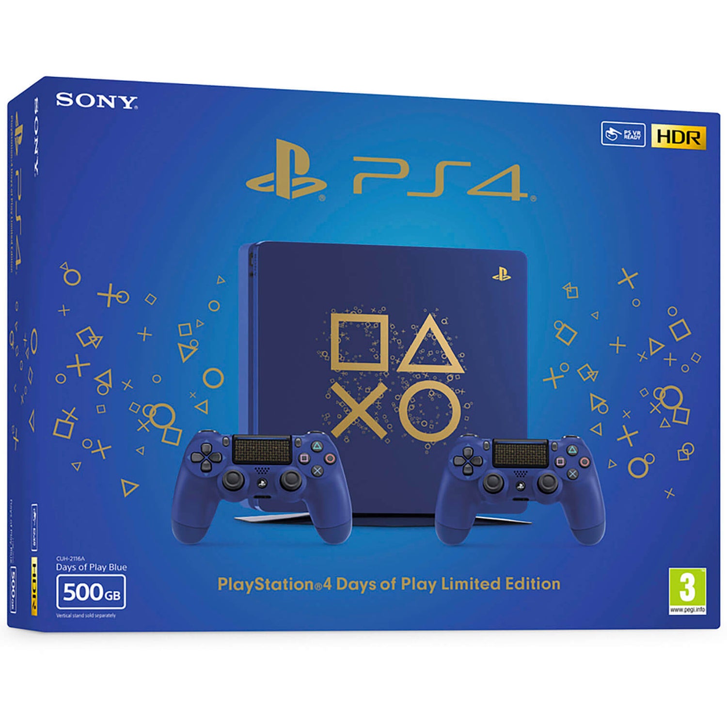 PS4: New Sony PlayStation 4 500GB Console - Includes Battlefield 4 Games  Consoles - Zavvi US