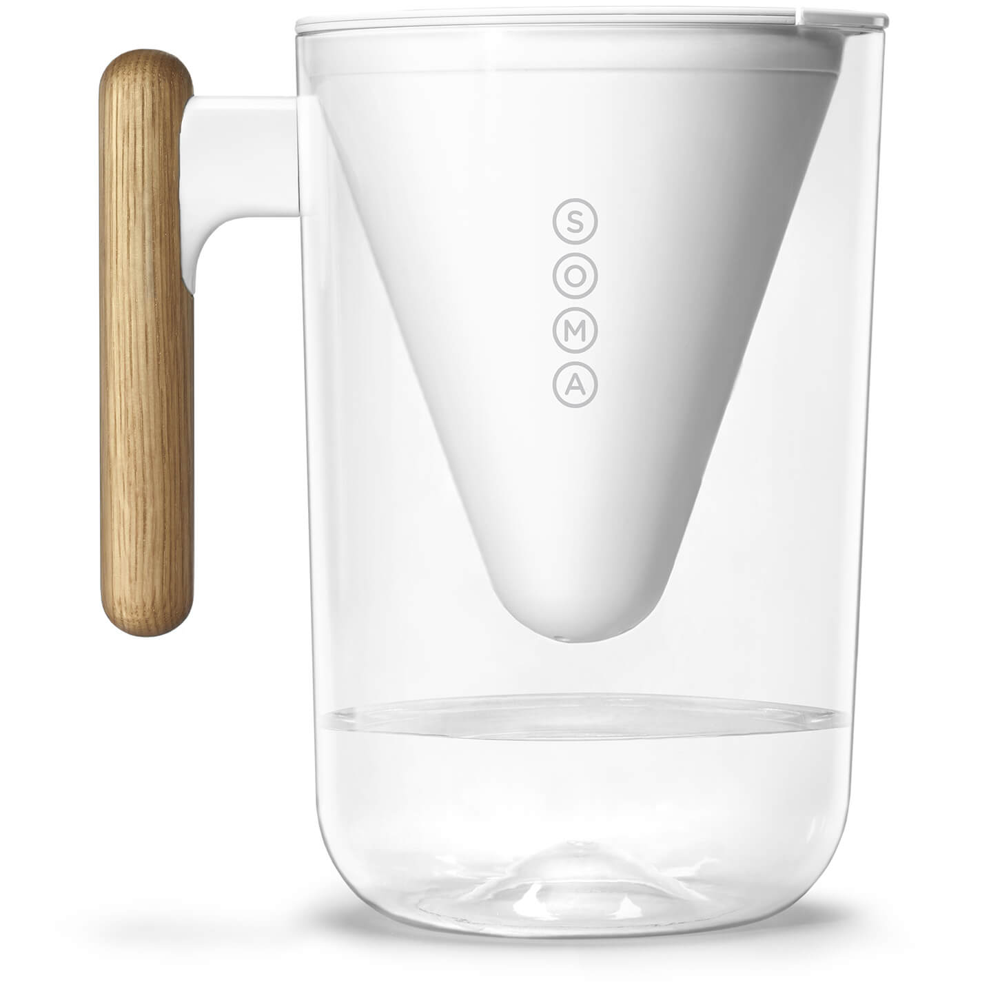 Soma 10-Cup Pitcher - 2.25L - White