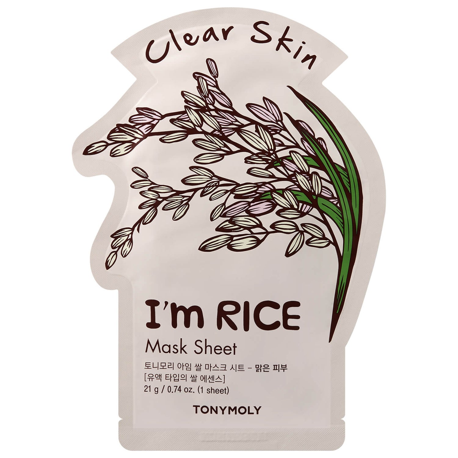 TONYMOLY I'm Real Sheet Mask - Rice