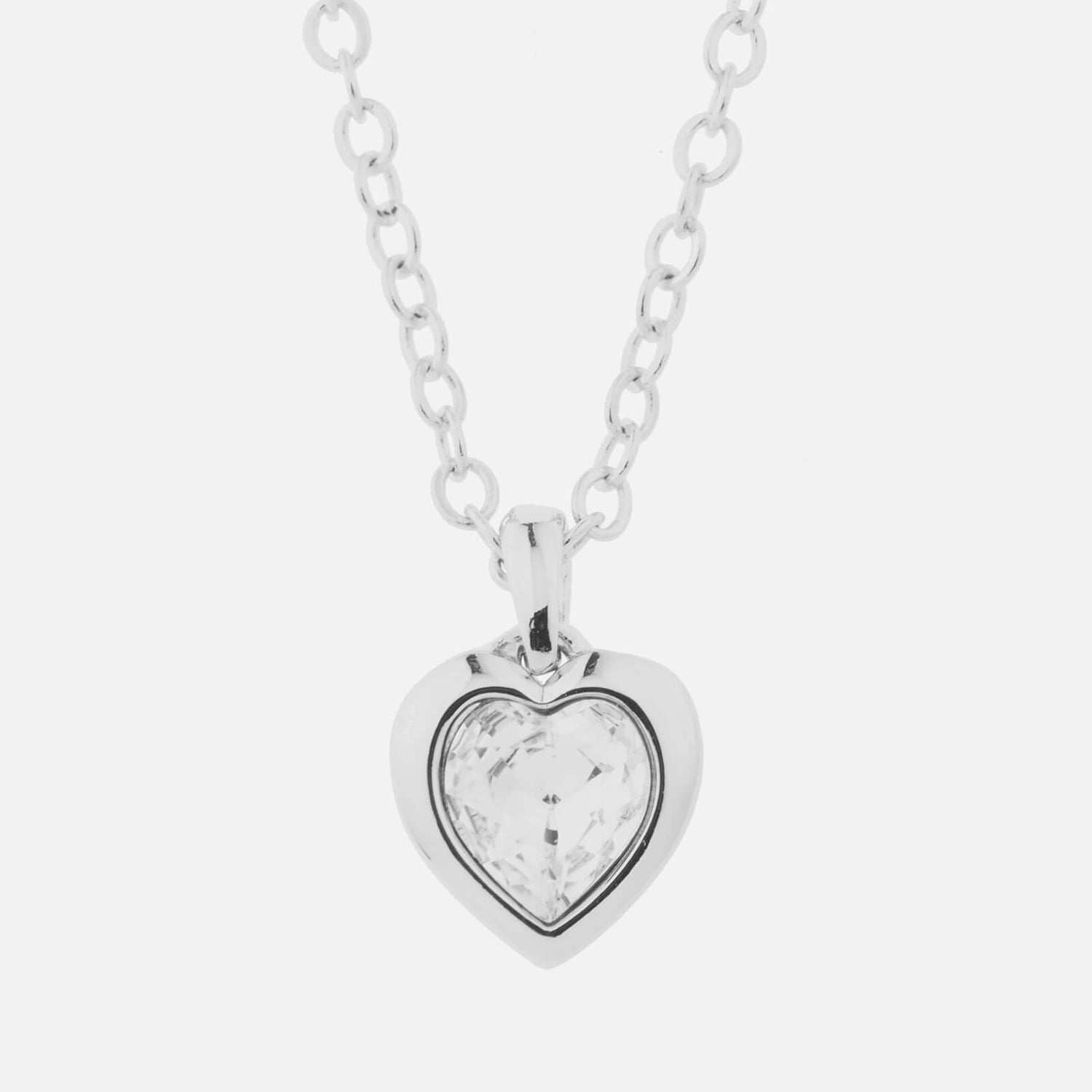 Ted Baker Women's Hannela Swarovski Crystal Heart Pendant - Silver/Crystal