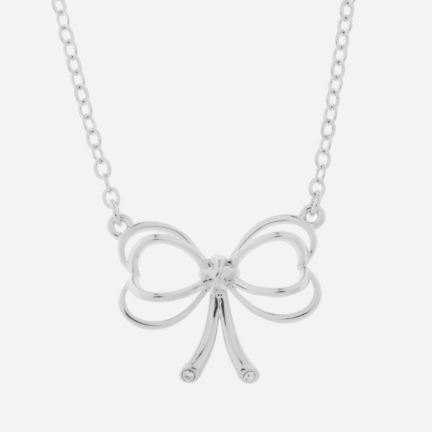 Ted baker silver outlet bow necklace