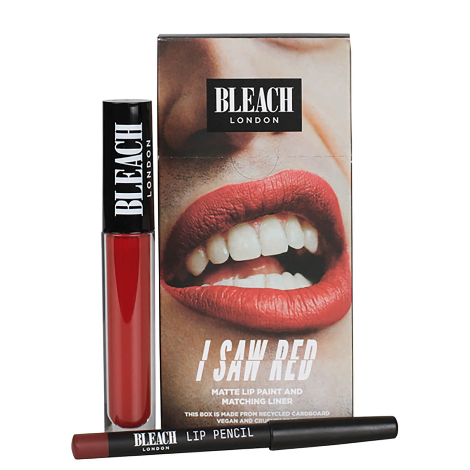 BLEACH LONDON I Saw Red 美唇套組 lookfantastic 台灣站