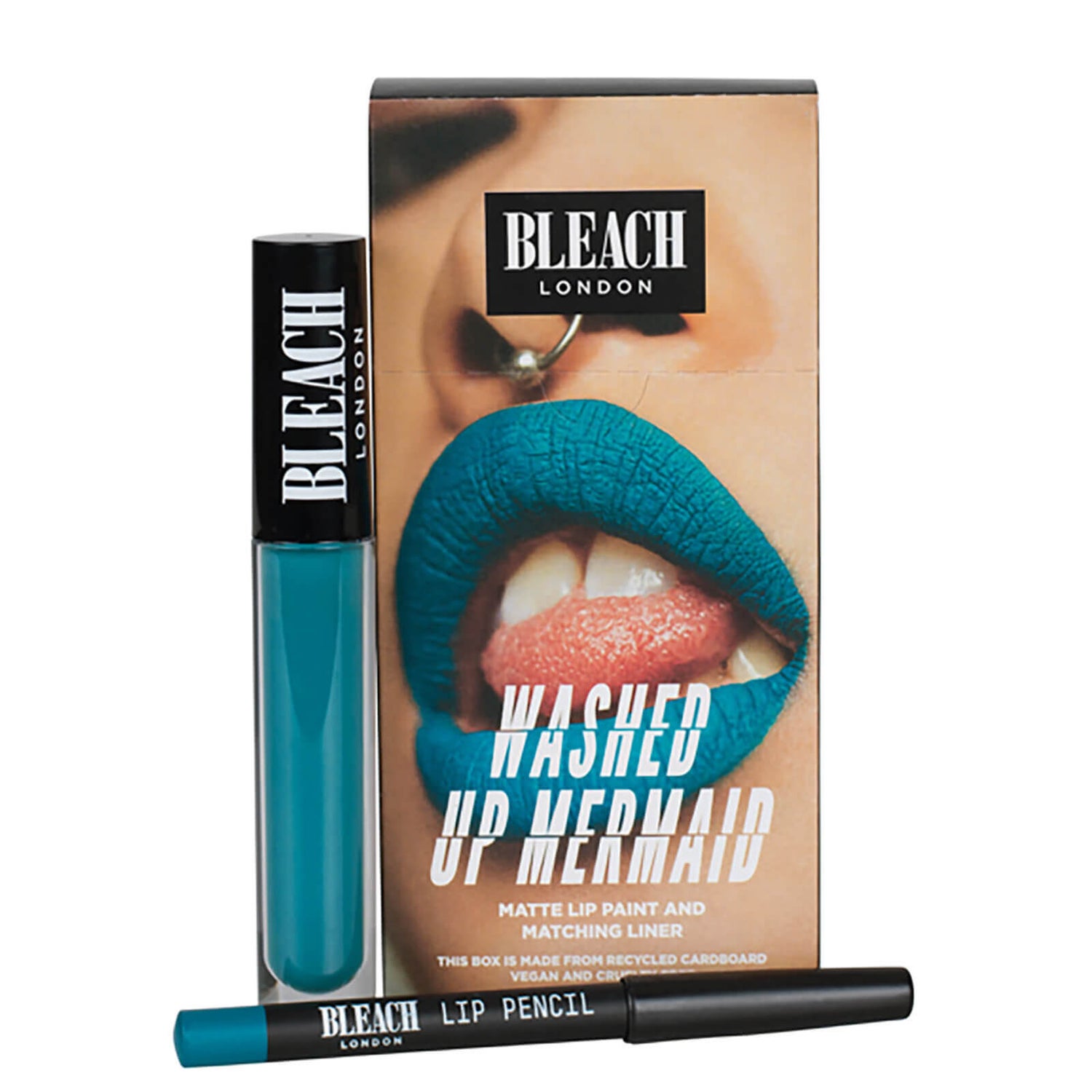 BLEACH LONDON Lip Kit Washed Up Mermaid lookfantastic Singapore