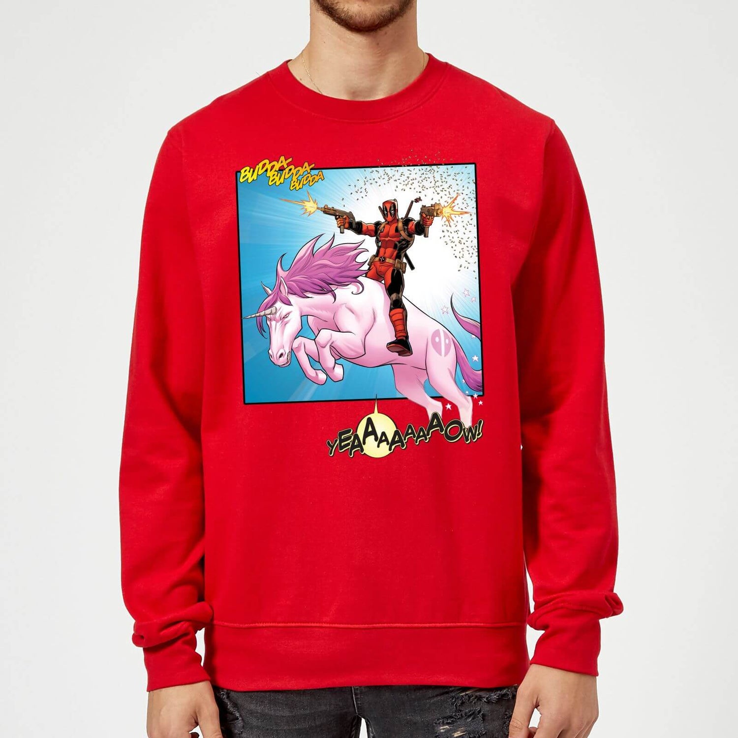 Deadpool unicorn sweater 2025