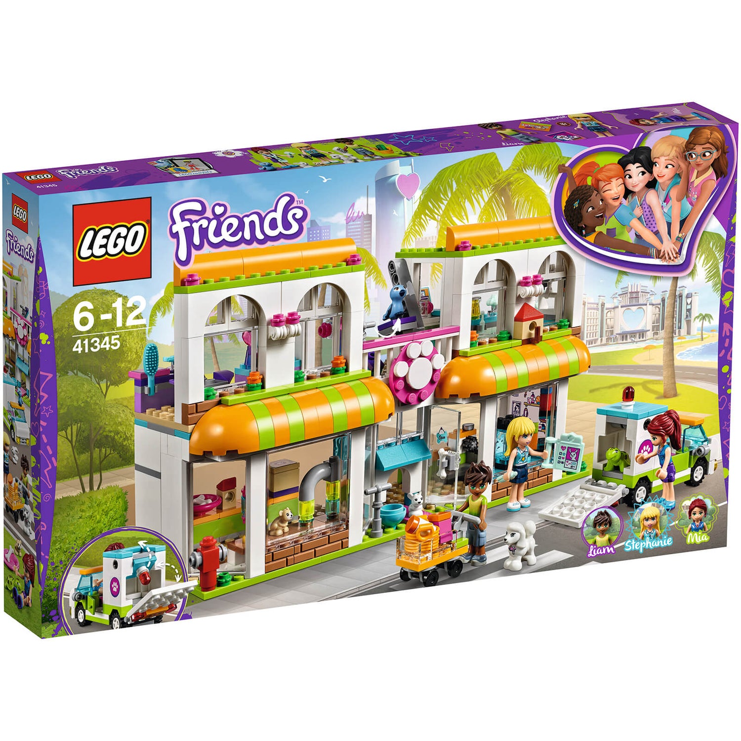 os selv Ejendomsret 945 LEGO Friends - Heartlake City Pet Center (41345) Toys - Zavvi US