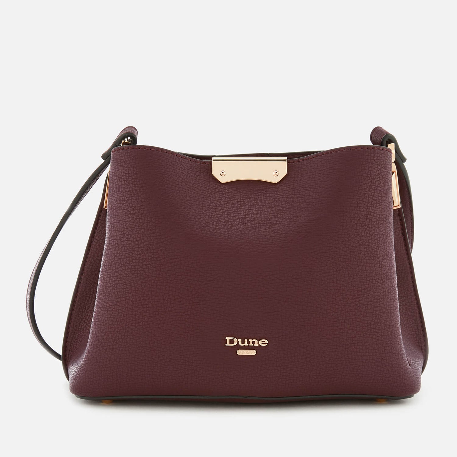 Dune Women s Dinidarrow Small Triangle Base Unlined Tote Bag Berry