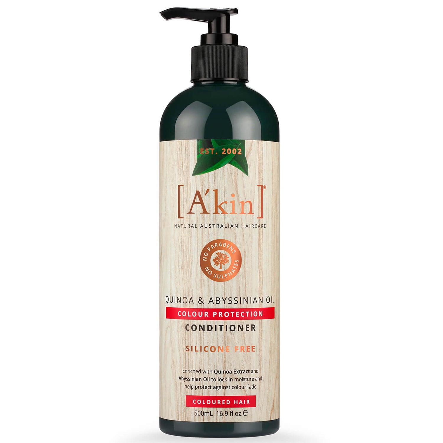A'Kin Colour Protection Quinoa & Abyssinian Oil Conditioner 500ml