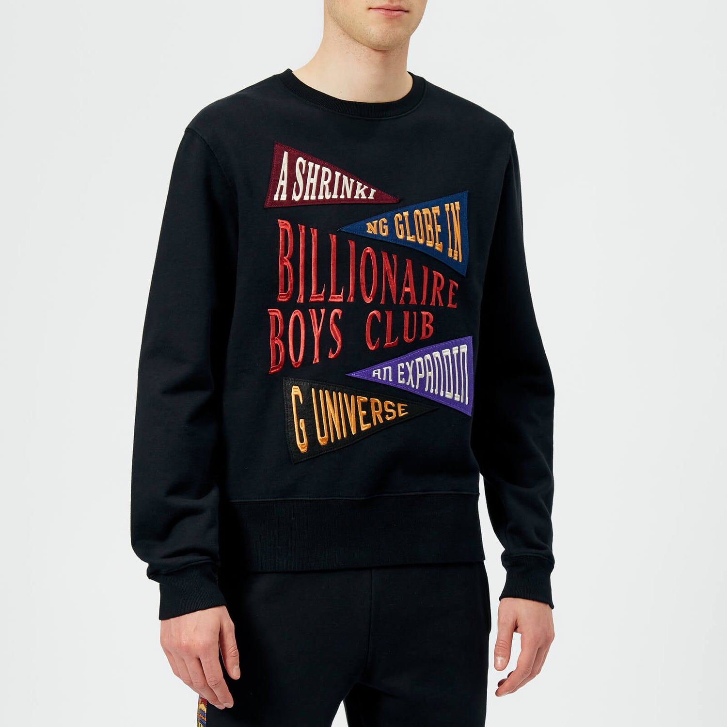 Billionaire boys cheap club pennant sweatshirt