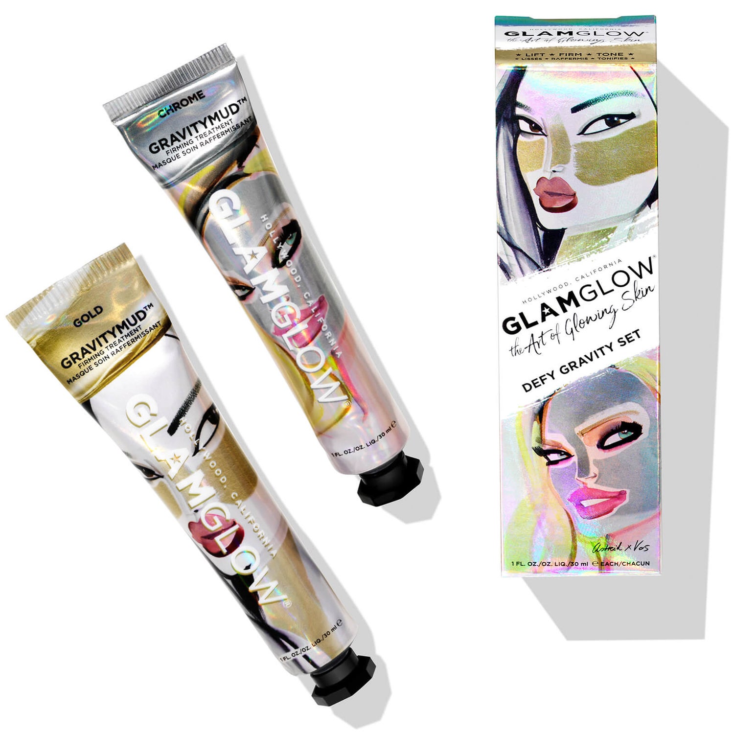 GLAMGLOW Defy Gravity Set (Worth £50.40)