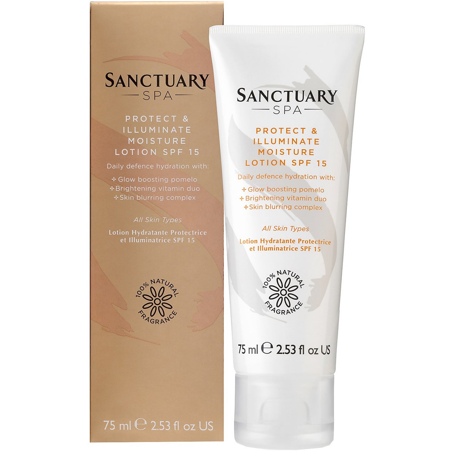 Sanctuary Spa Protect and Illuminate Moisture Lotion 75ml Buy Online