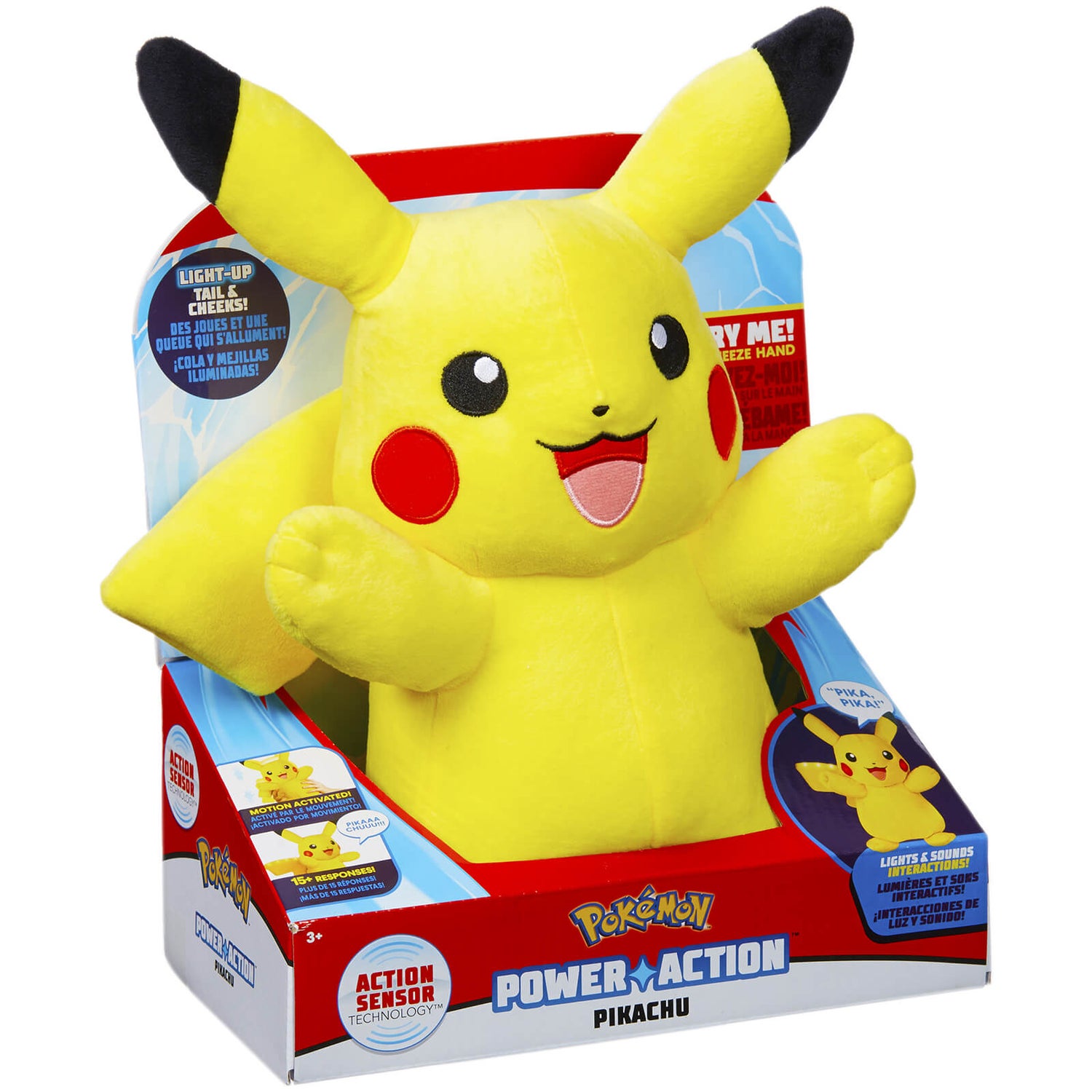 Pokemon Power Action Pikachu Toys Zavvi UK