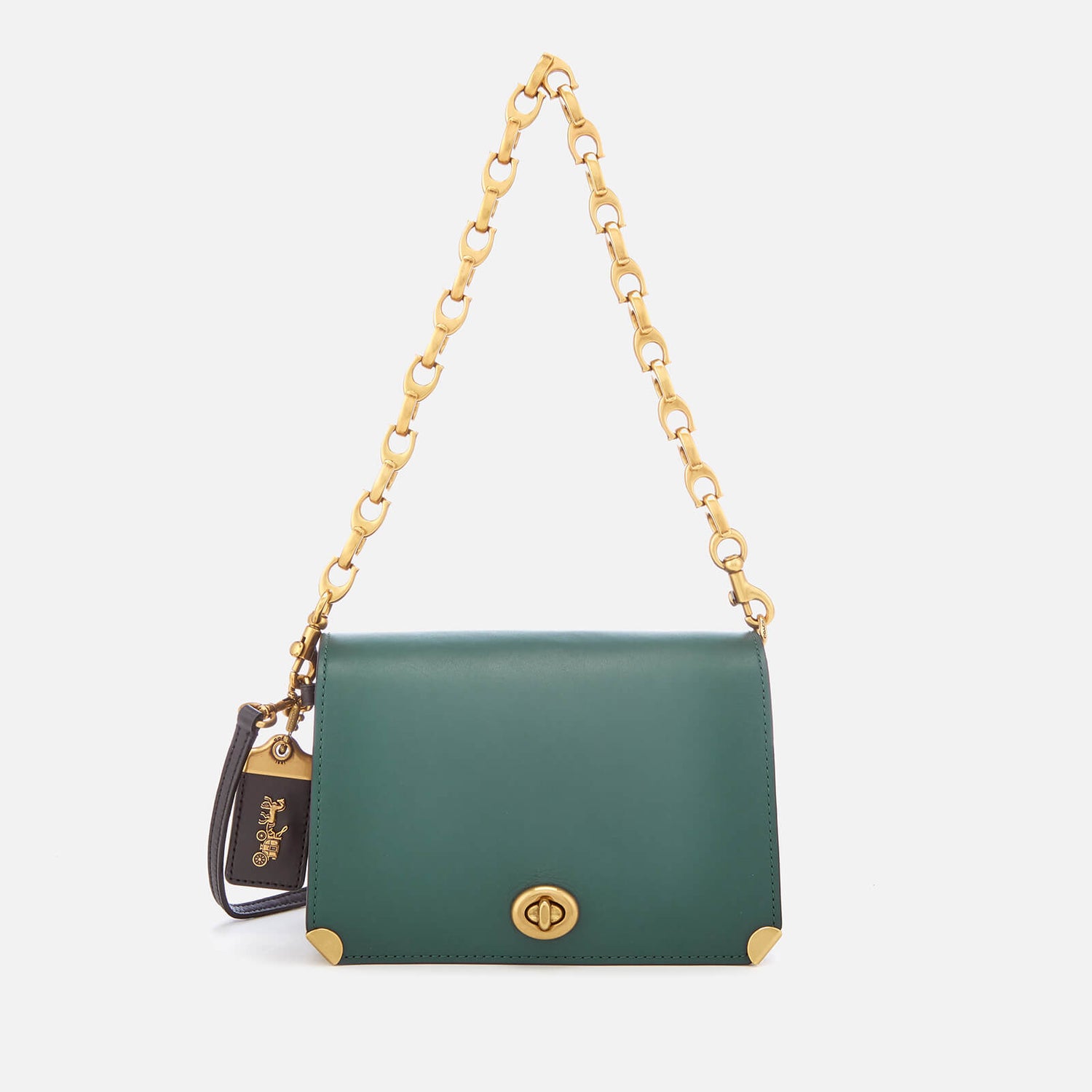 Coach dinky 19 green store