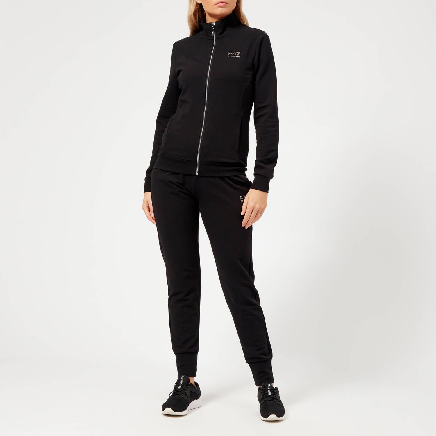 Womens black best sale armani tracksuit