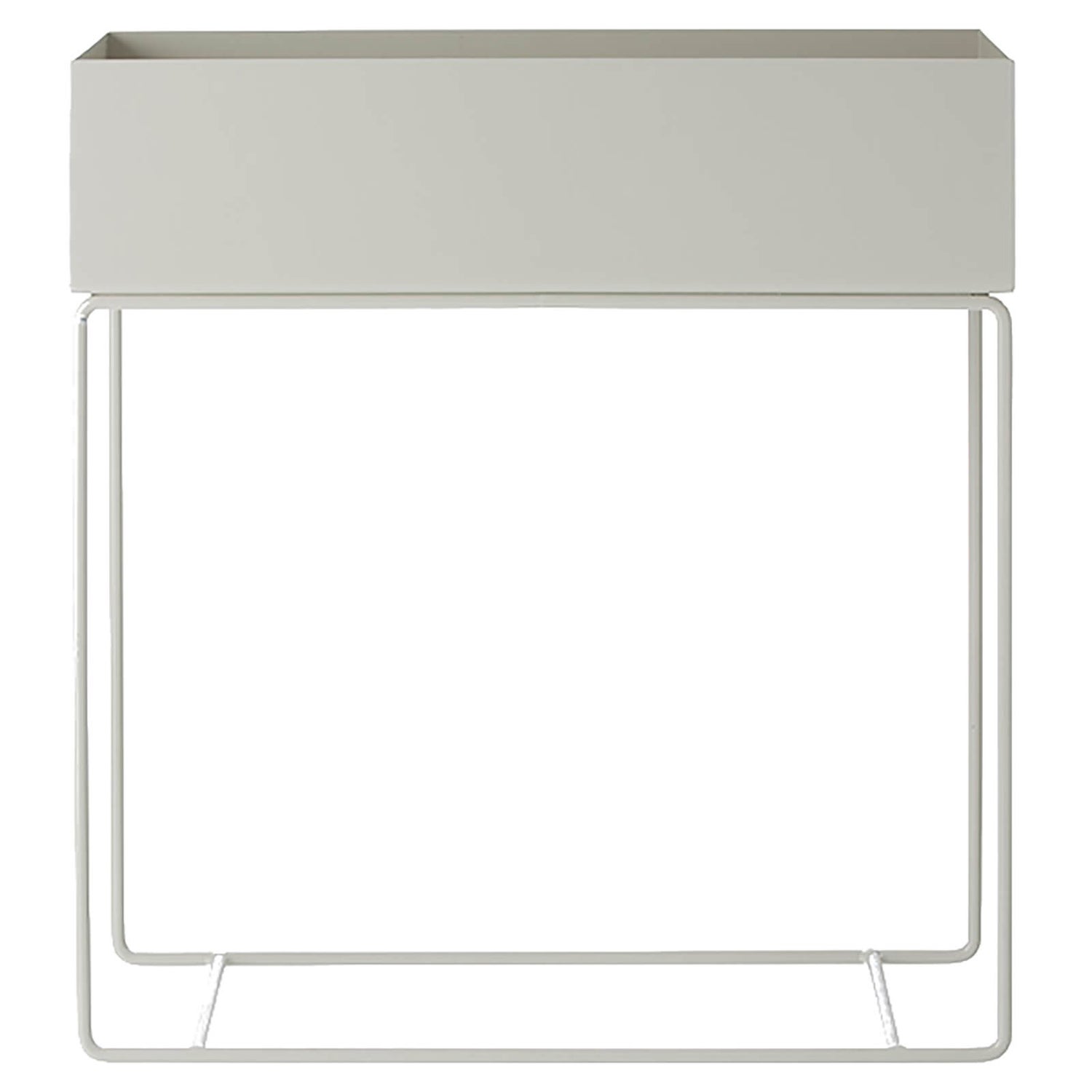 Ferm Living Plant Box and Side Table - Light Grey