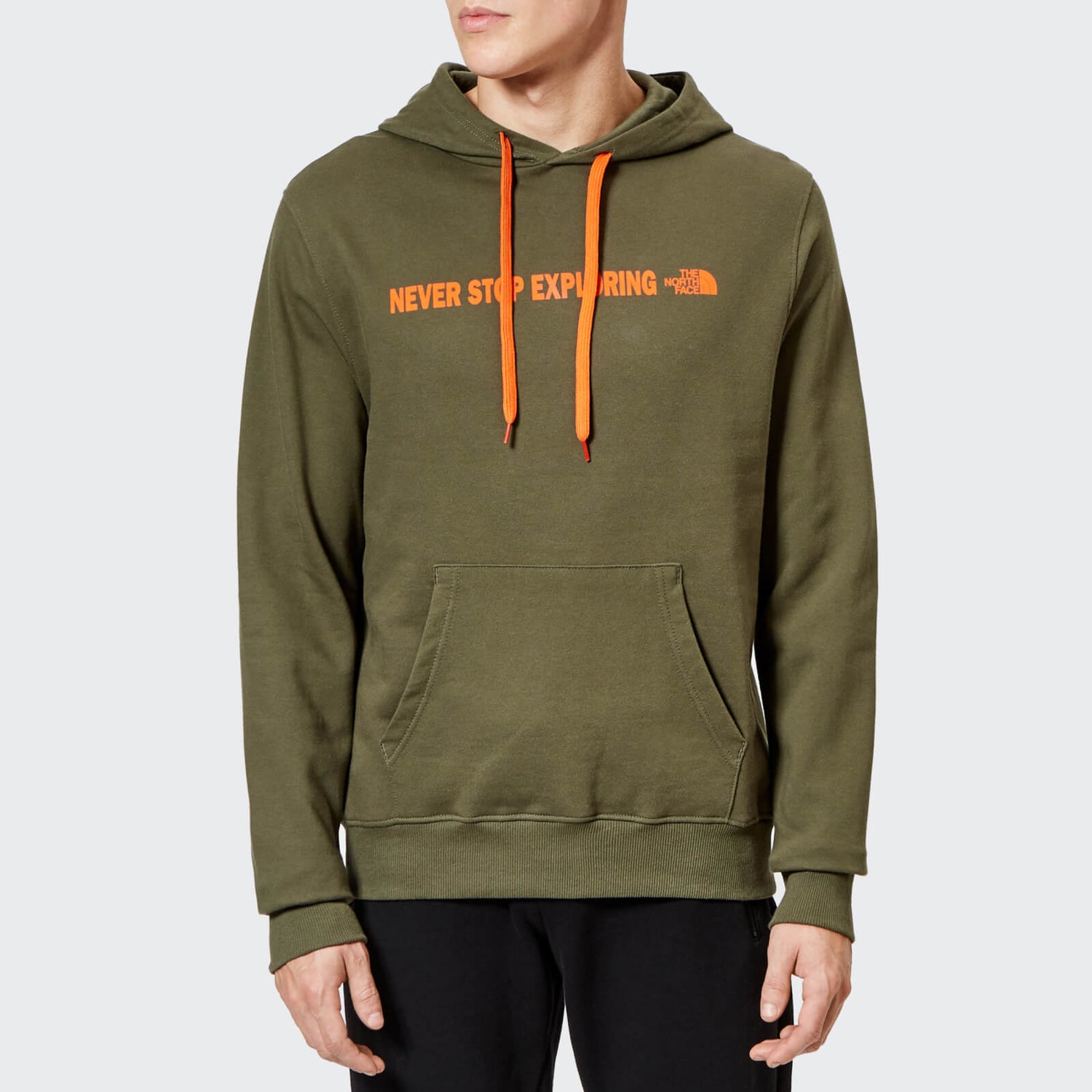 The North Face Men s Open Gate Pullover Hoodie New Taupe Green TheHut