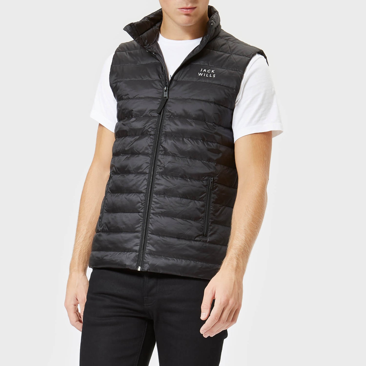 Jack wills clearance black gilet