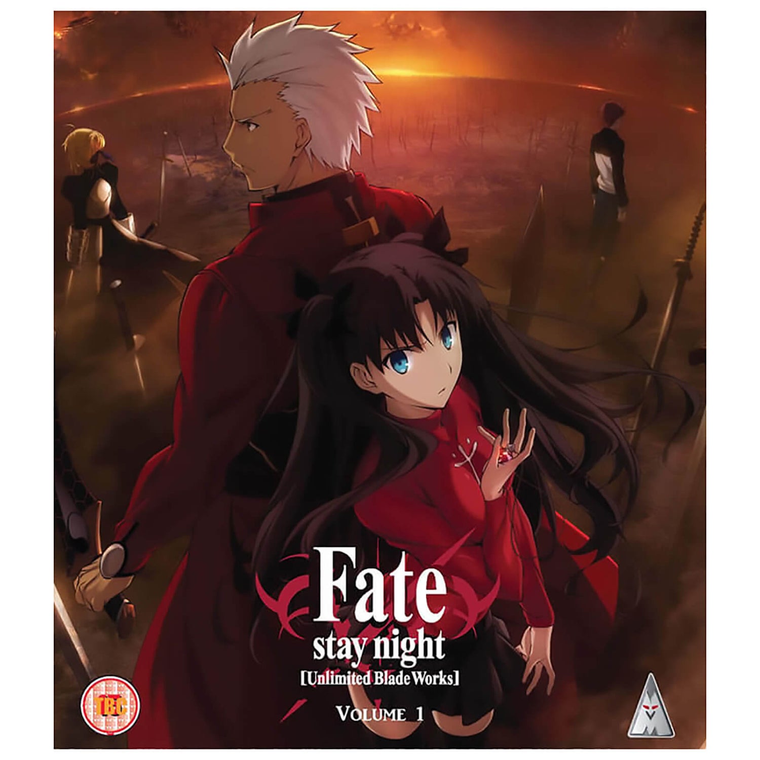 Fate Stay Night UBW Part 1 Bluray Zavvi UK