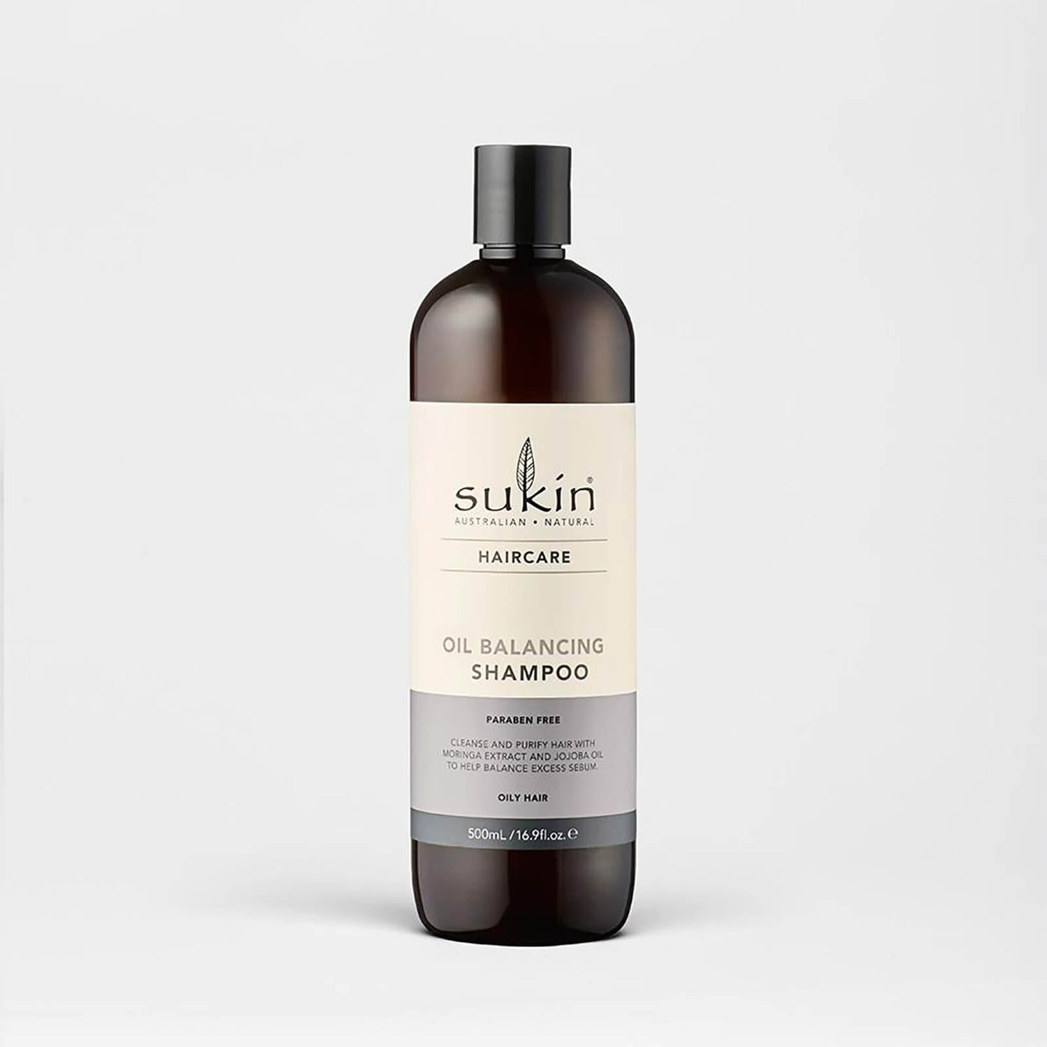 Sukin Oil Balancing Shampoo – Ausgleichendes Shampoo Für Fettiges Haar Mit Jojobaöl & Natürlichen Extrakten
