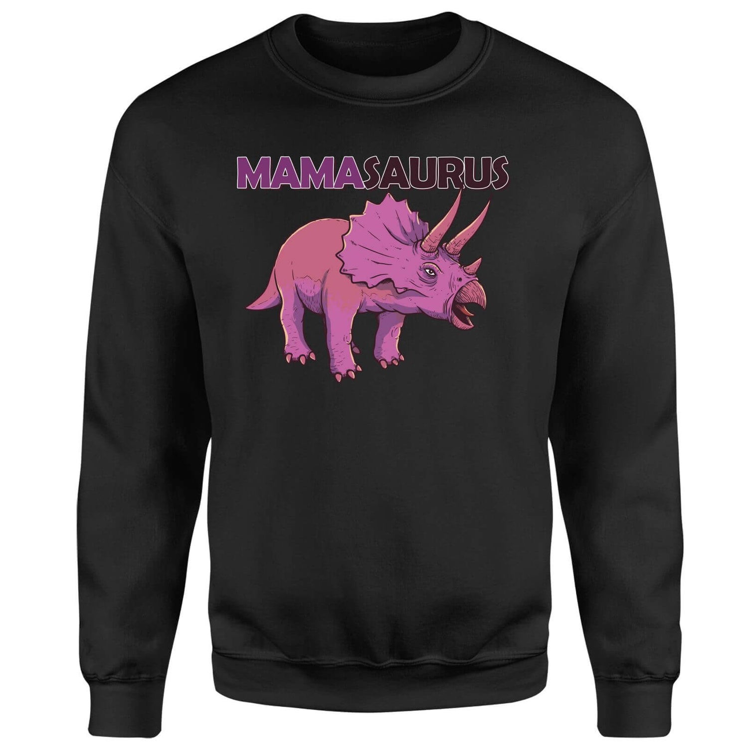 Mama Saurus Sweatshirt - Black