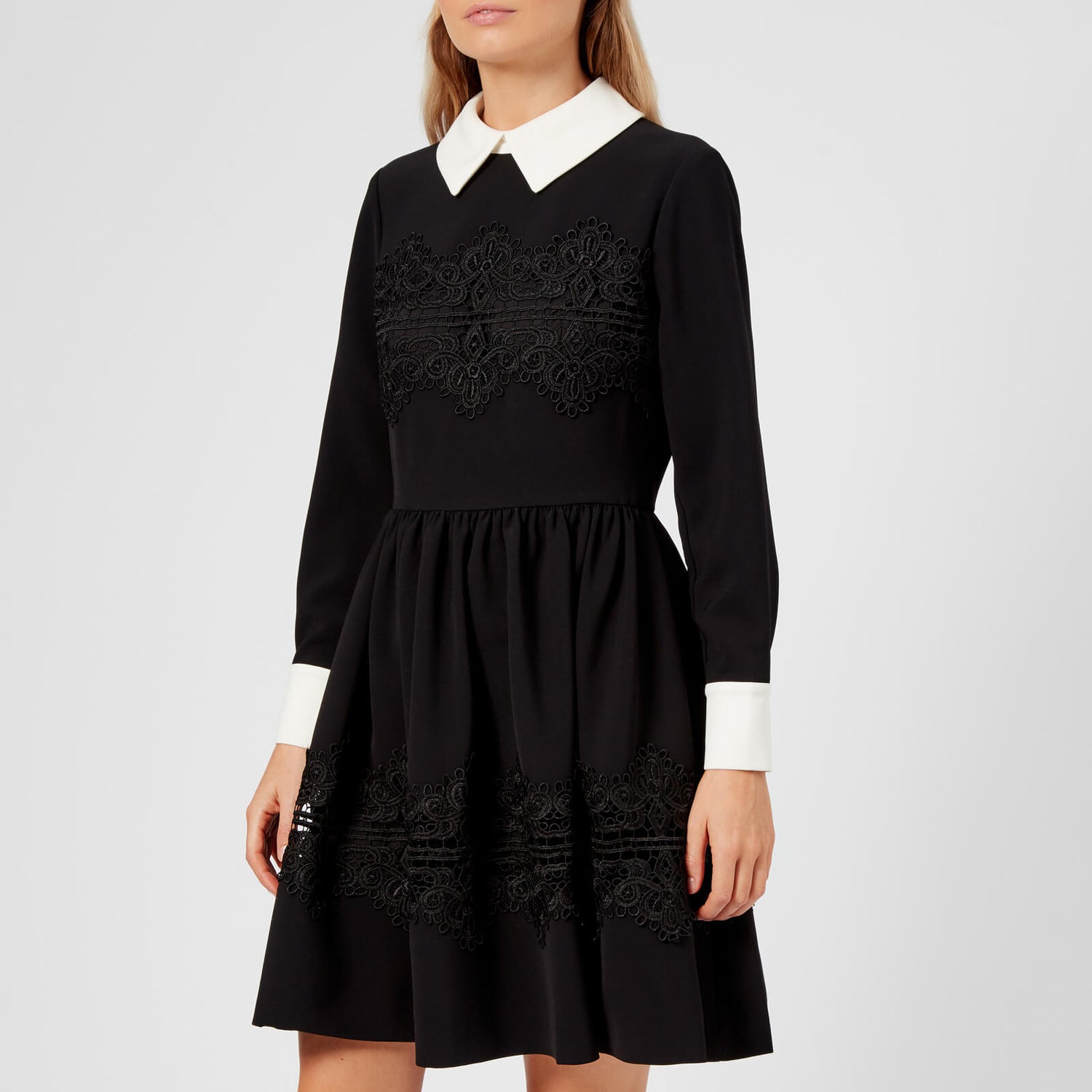 Ted baker dress with collar top