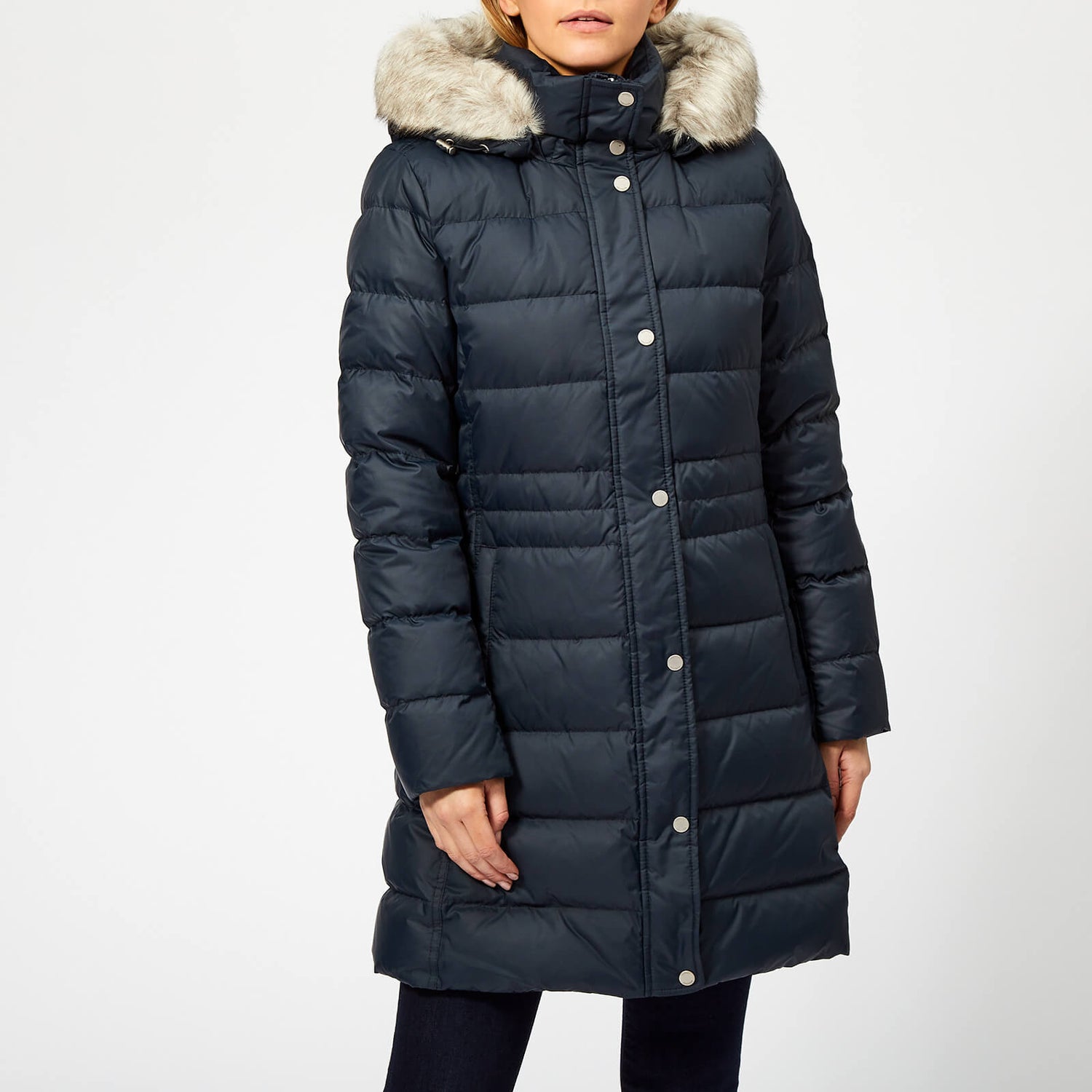 Playwright speed reservation Tommy Hilfiger Women's New Tyra Down Coat - Midnight | TheHut.com
