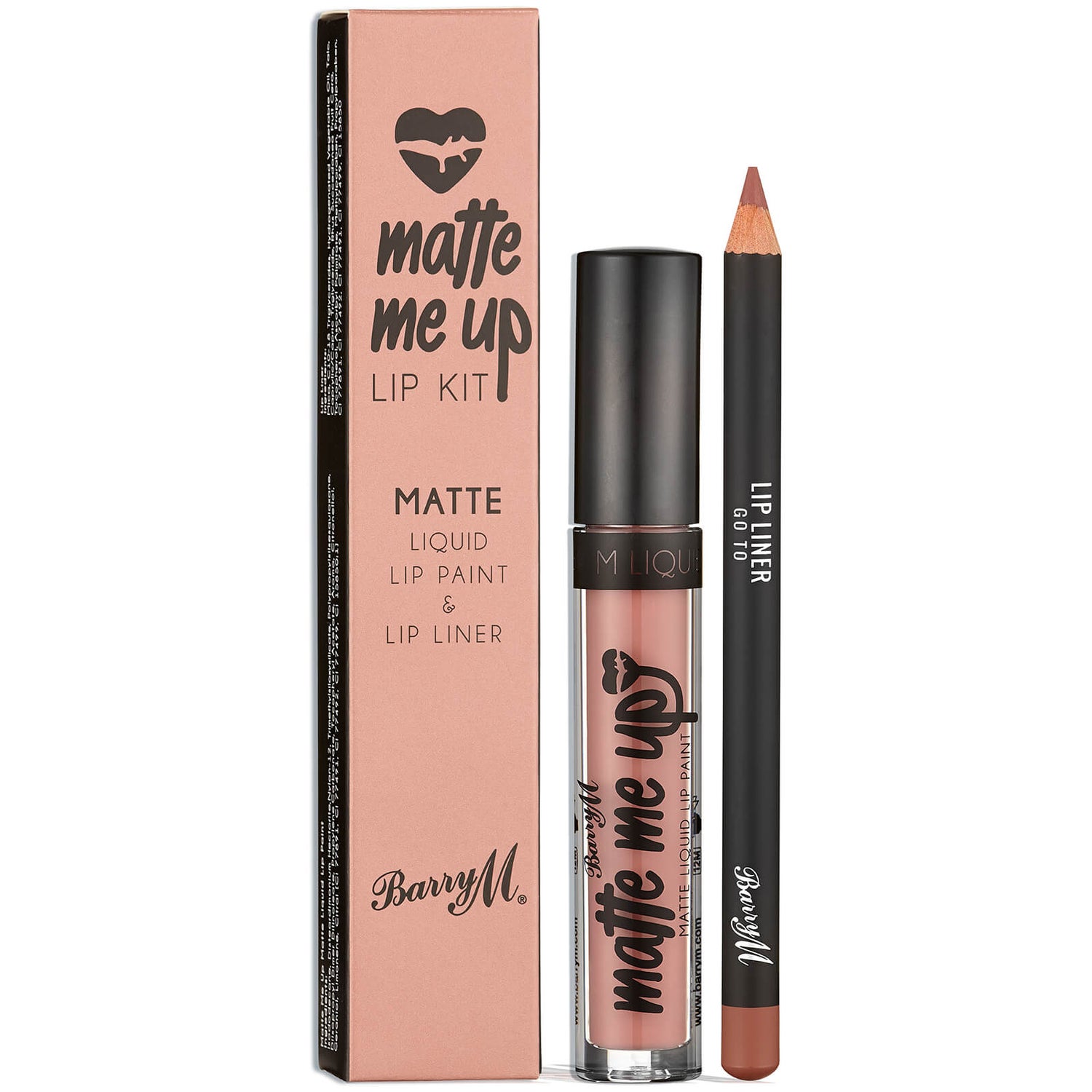 Barry M Cosmetics Matte Me Up Lip Kit (Various Shades)