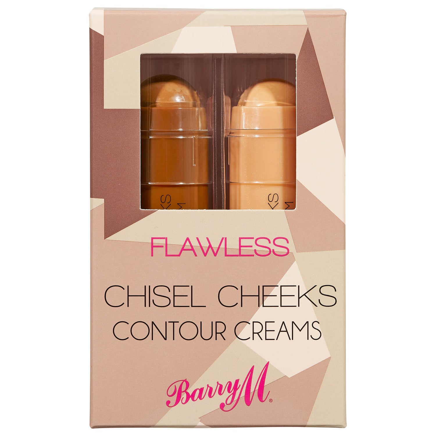 Barry M Cosmetics Chisel Cheeks Contour Cream Sticks LOOKFANTASTIC