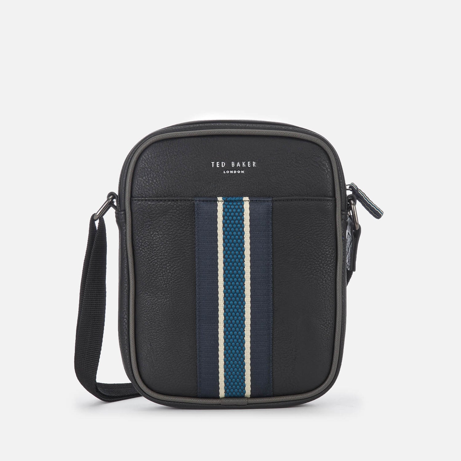 Ted Baker Men s Boxet Webbing Mini Flight Bag Black TheHut