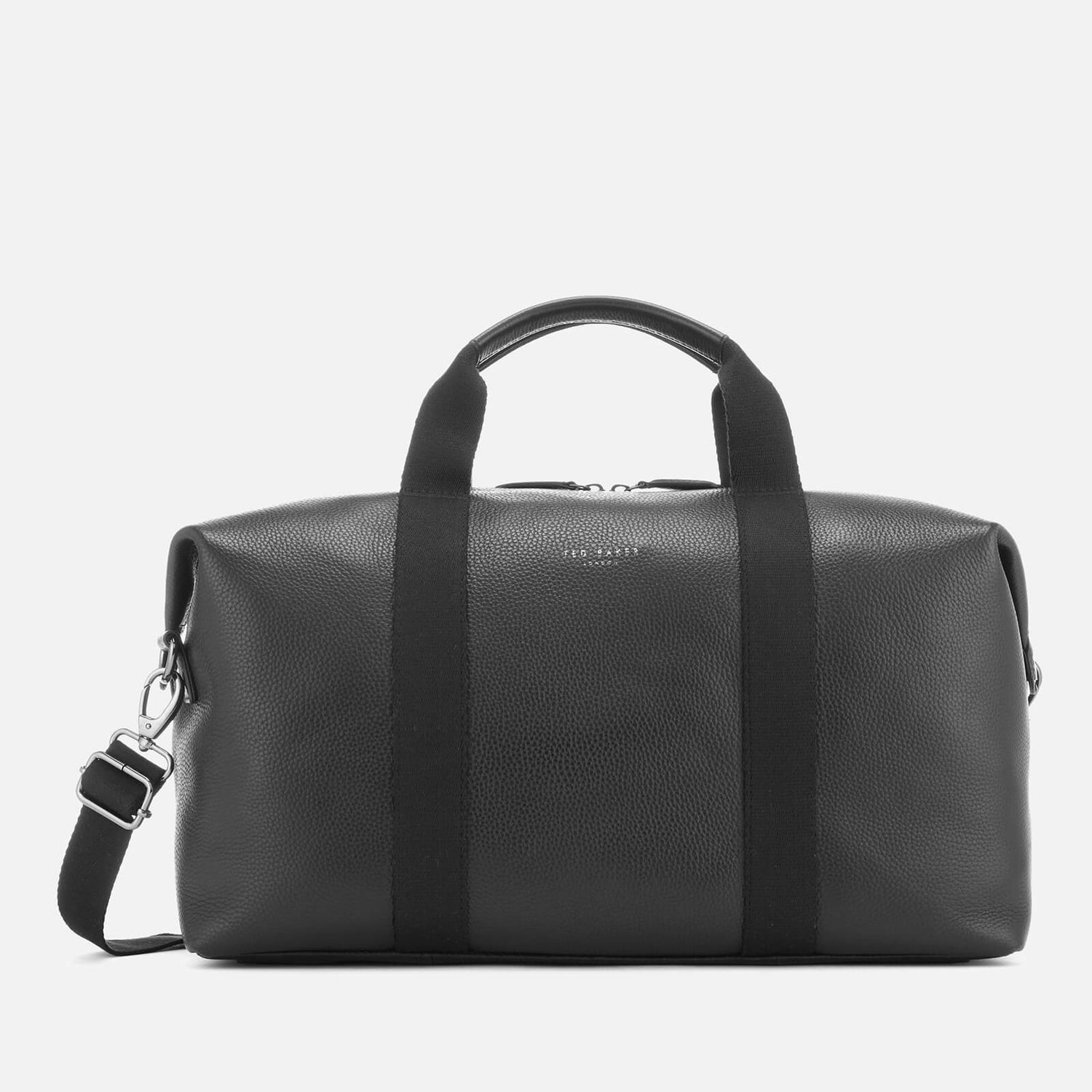 Ted Baker Men s Holding Leather Holdall Bag Black TheHut