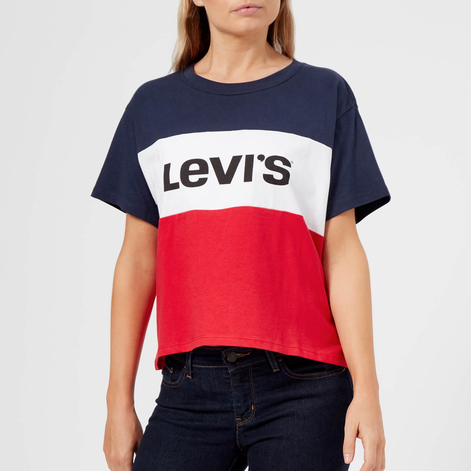 Levi's colour shop block t shirt