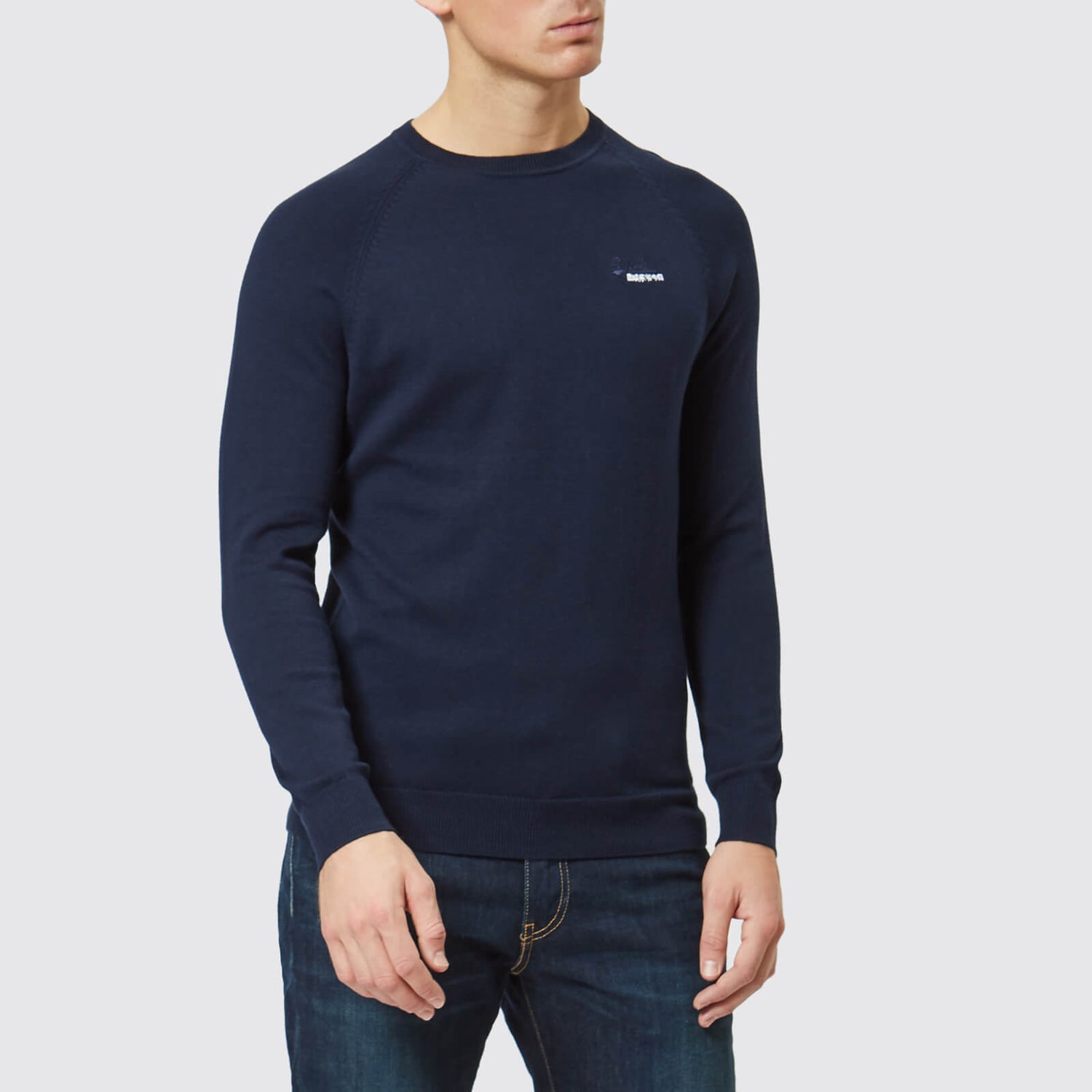Orange label cotton crew jumper hotsell